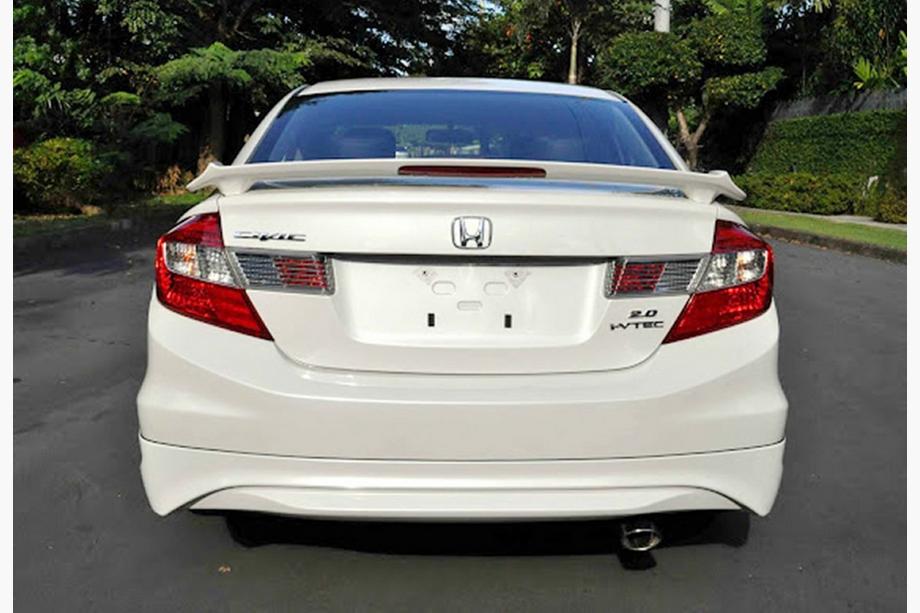 Honda Civic Sedan IX 2011-2016 Heckdiffusor DPT (grundiert zum Lackieren) Image