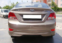 Hyundai Accent 2011-2017 Heckdiffusor DPT (Schwarz Glanz) Foto 1