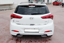 Hyundai I-20 2014-2020 Heckdiffusor DPT (2014-2018, Schwarz Glanz) Foto 1