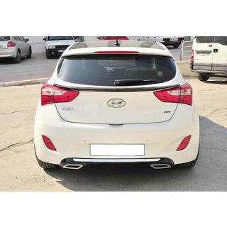 Heckdiffusor DPT V-2 (Schwarz Glanz) Hyundai I-30 2012-2017 Foto 1