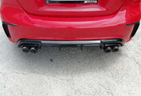 Mercedes A-class W176 2012-2018 Heckdiffusor DPT (2012-2015, für Brabus, Schwarz Glanz) Foto 1