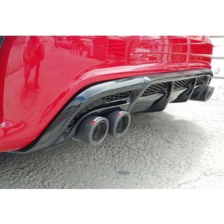 Heckdiffusor DPT (2012-2015, für Brabus, Schwarz Glanz) Mercedes A-сlass W176 2012-2018 Foto 2