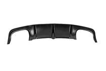 Mercedes C-class W204 2007-2015 Heckdiffusor DPT (2007-2011, für AMG SD, Schwarz Glanz) Foto 7