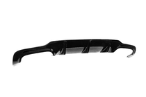 Mercedes C-class W204 2007-2015 Heckdiffusor DPT (2011-2014, für AMG SD, Schwarz Glanz) Foto 5