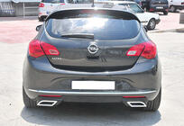 Opel Astra J 2009-2015 Heckdiffusor DPT V1 (2012-2015, HB, Schwarz Glanz) Foto 7