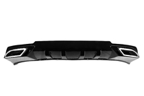 Opel Astra J 2009-2015 Heckdiffusor DPT V1 (2012-2015, HB, Schwarz Glanz) Foto 6