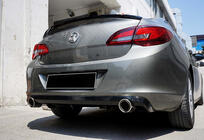Opel Astra J 2009-2015 Heckdiffusor DPT V-1 (SD, Schwarz Glanz) Foto 5