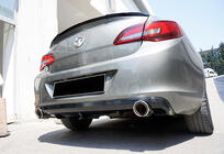 Opel Astra J 2009-2015 Heckdiffusor DPT V-1 (SD, Schwarz Glanz) Foto 1