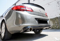 Opel Astra J 2009-2015 Heckdiffusor DPT V-1 (SD, Schwarz Glanz) Foto 3