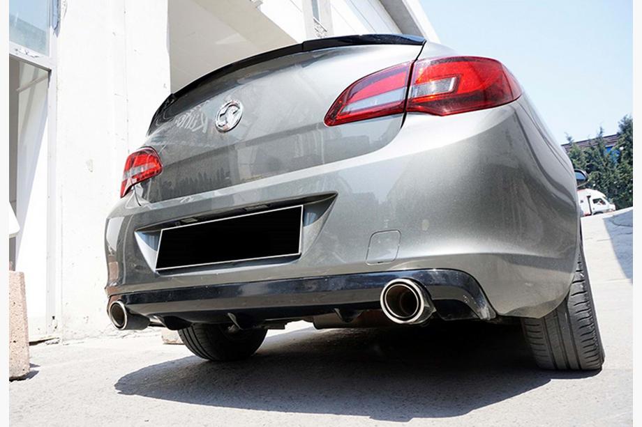 Opel Astra J 2009-2015 Heckdiffusor DPT V-1 (SD, Schwarz Glanz) Image
