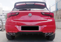 Opel Astra K 2016-2021 Heckdiffusor DPT V-1 (HB, Schwarz Glanz) Foto 3