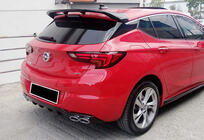 Opel Astra K 2016-2021 Heckdiffusor DPT V-1 (HB, Schwarz Glanz) Foto 2