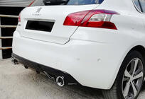 Peugeot 308 2014-2021 Heckdiffusor DPT (HB, Schwarz Glanz) Foto 3