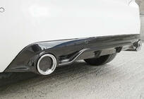 Peugeot 308 2014-2021 Heckdiffusor DPT (HB, Schwarz Glanz) Foto 9