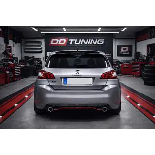 Heckdiffusor DPT (HB, Schwarz Glanz) Peugeot 308 2014-2021 Foto 1