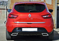 Renault Clio IV 2012-2019 Heckdiffusor DPT V-2 (Schwarz Glanz) Foto 1