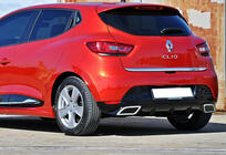Renault Clio IV 2012-2019 Heckdiffusor DPT V-2 (Schwarz Glanz) Foto 2