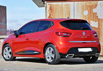 Renault Clio IV 2012-2019 Heckdiffusor DPT V-2 (Schwarz Glanz) Foto 3