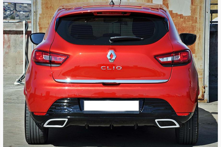 Renault Clio IV 2012-2019 Heckdiffusor DPT V-2 (Schwarz Glanz) Image