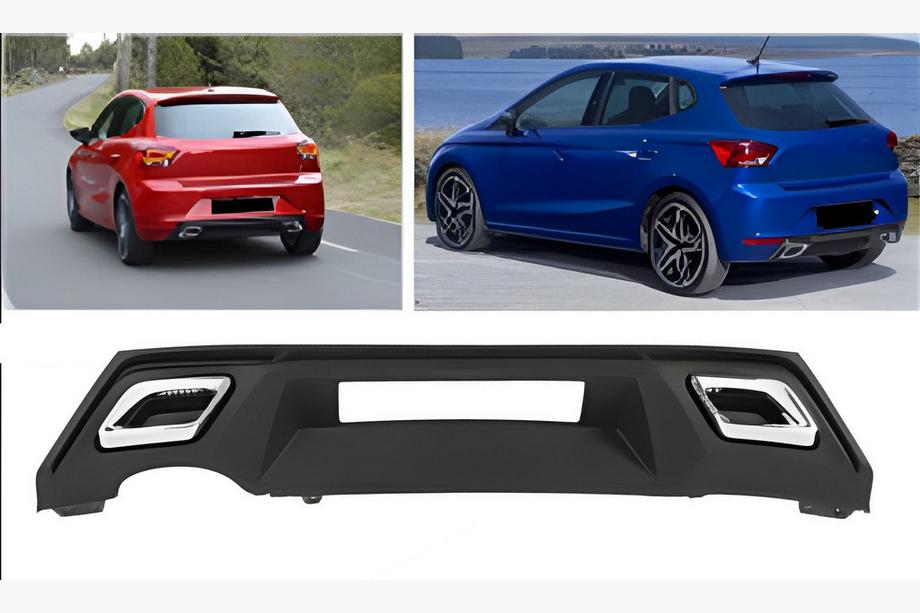 Seat Ibiza 2017- Heckdiffusor DPT V-2 (Schwarz Glanz) Image
