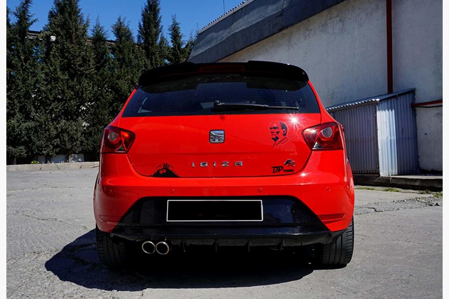 Seat Ibiza 2010-2017 Heckdiffusor DPT (Schwarz Glanz) Image