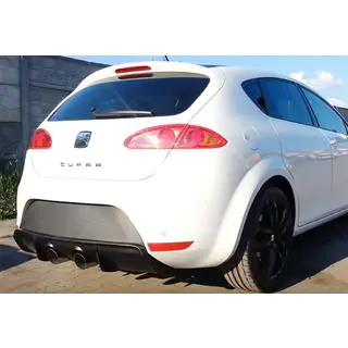 Heckdiffusor DPT V-2 (2009-2012, Schwarz Glanz) Seat Leon 2005-2012 Foto 1