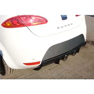 Heckdiffusor DPT V-2 (2009-2012, Schwarz Glanz) Seat Leon 2005-2012 Foto 2