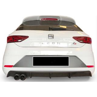 Heckdiffusor DPT V-4 (2017-2020, Schwarz Glanz) Seat Leon 2013-2020 Foto 1