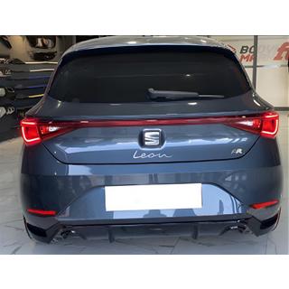Heckdiffusor DPT V-1 (Schwarz Glanz) Seat Leon 2020-