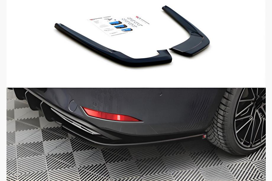 Seat Leon 2020- Heckdiffusor DPT V-3 (Schwarz Glanz) Image