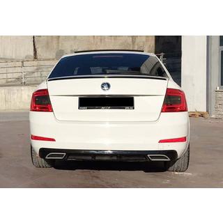 Heckdiffusor DPT V-4 (LB, Schwarz Hochglanz) Skoda Octavia III A7 2013-2019 Foto 1