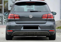 Volkswagen Golf 6 2008-2014 Heckdiffusor DPT V-3 (für GTI, Schwarz Glanz) Foto 1