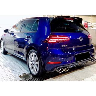 Heckdiffusor DPT V-1 (2017-2019, Schwarz Glanz) Volkswagen Golf 7/E-Golf 2012-2020 Foto 1