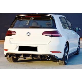 Heckdiffusor DPT V-2 (für GTI, 2017-2019, Schwarz Matt) Volkswagen Golf 7/E-Golf 2012-2020 Foto 2