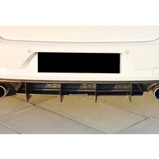 Heckdiffusor DPT V-2 (für GTI, 2017-2019, Schwarz Matt) Volkswagen Golf 7/E-Golf 2012-2020 Foto 3