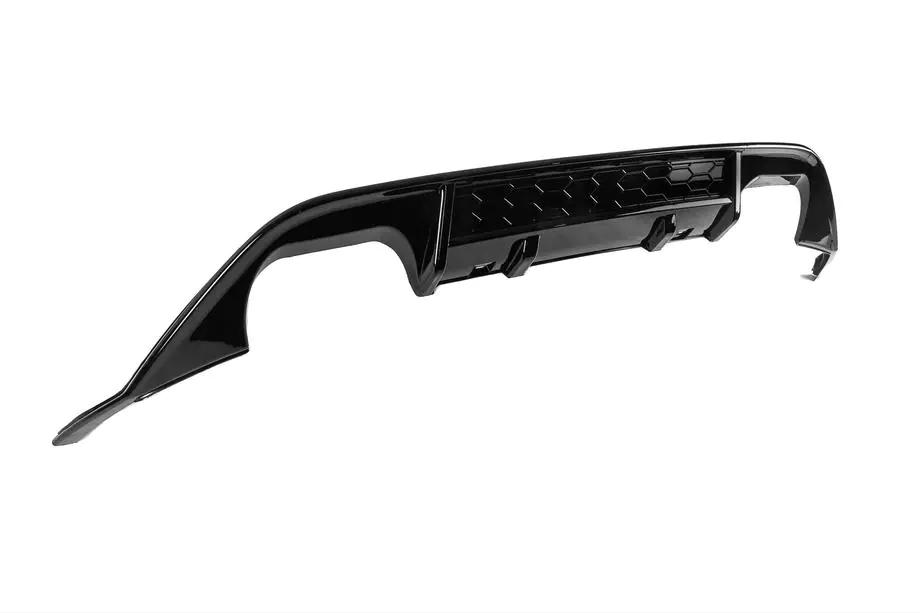 Volkswagen Golf 7/E-Golf 2012-2020 Heckdiffusor DPT V-1 (für GTI, 2012-2017, Schwarz Glanz) Foto 4
