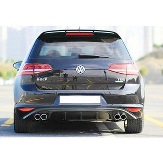 Heckdiffusor DPT V-6 (2012-2017, Schwarz Glanz) Volkswagen Golf 7/E-Golf 2012-2020 Foto 2