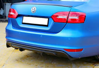 Volkswagen Jetta 2011-2018 Heckdiffusor DPT (2011-2014, Schwarz Glanz) Foto 1