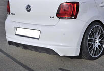 Volkswagen Polo 2010-2017 Heckdiffusor DPT (2010-2013, Schwarz Glanz) Foto 1