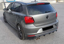 Volkswagen Polo 2010-2017 Heckdiffusor DPT (2014-2017, Schwarz Glanz) Foto 4