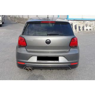 Heckdiffusor DPT (2014-2017, Schwarz Glanz) Volkswagen Polo 2010-2017 Foto 2