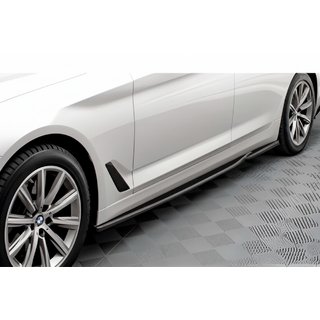 Schwellerverkleidungen DPT V-2 (für M-Sport/M5 Schweller, Schwarz Glanz) BMW 5er G30/G31 2017–2023 Foto 1