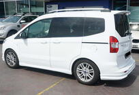 Ford Courier 2014-2023 Seitenschweller DPT (Schwarz Glanz) Foto 3