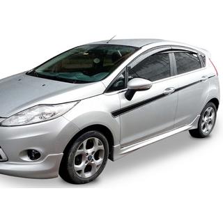 Seitenschweller DPT V-2 (HB, Schwarz Glanz) Ford Fiesta 2008-2017 Foto 2