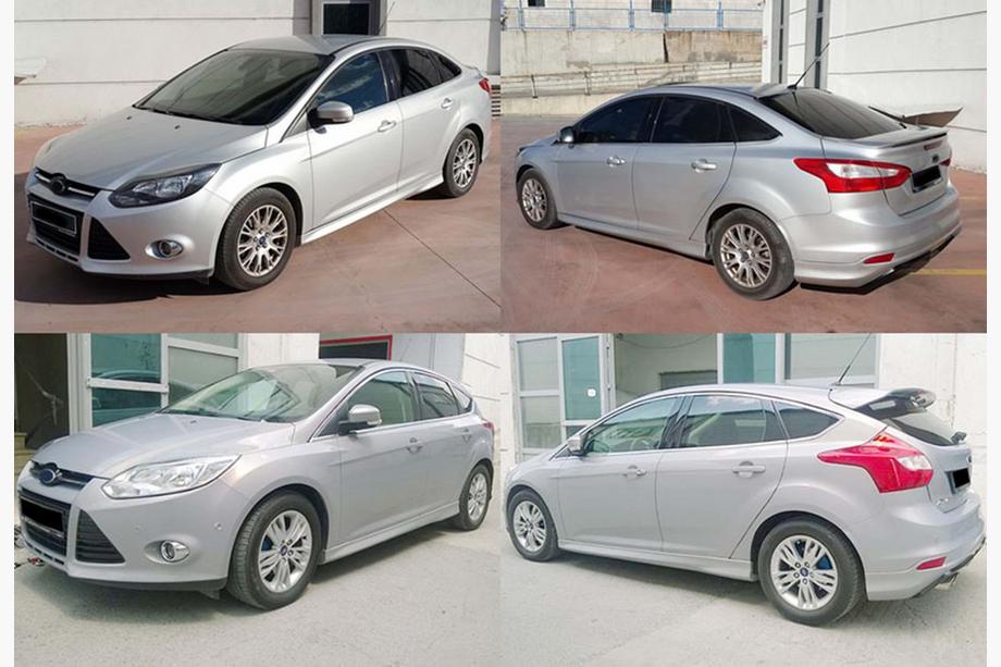 Ford Focus III 2011-2017 Seitenschweller DPT (2011-2014, grundiert) Image