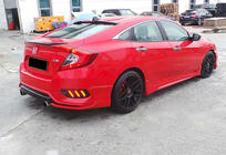 Honda Civic Sedan X 2016-2021 Seitenschweller DPT V-3 (Grundiert zum Lackieren) Foto 2