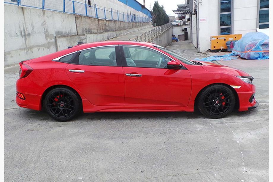 Honda Civic Sedan X 2016-2021 Seitenschweller DPT V-3 (Grundiert zum Lackieren) Image