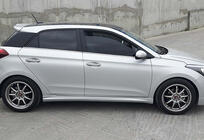 Hyundai I-20 2014-2020 Seitenschweller DPT (2014-2018, Schwarz Glanz) Foto 2
