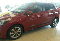 Hyundai I-20 2014-2020 Seitenschweller DPT (2014-2020, Schwarz Glanz) Foto 2