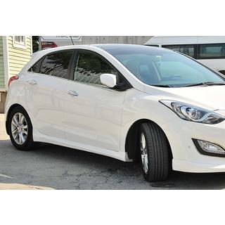 Seitenschweller DPT (Schwarz Glanz) Hyundai I-30 2012-2017 Foto 1